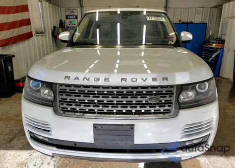 2017 Land Rover Range Rover Supercharged z USA, uszkodzony, nr VIN SALGS2FE3HA343102